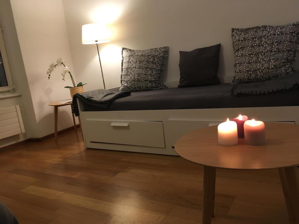 Parking voiture&Appartement 2pcs Lausanne centre Buitenkant foto