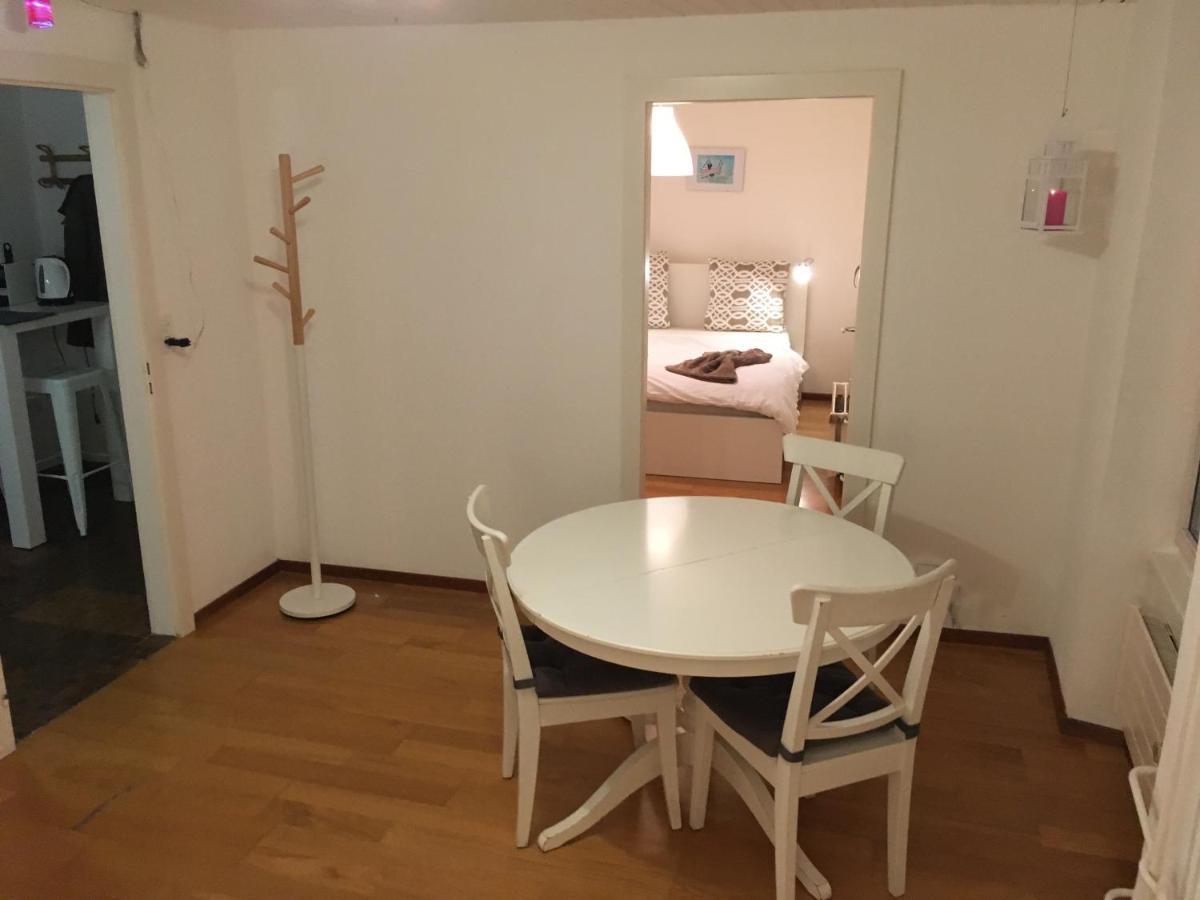 Parking voiture&Appartement 2pcs Lausanne centre Buitenkant foto