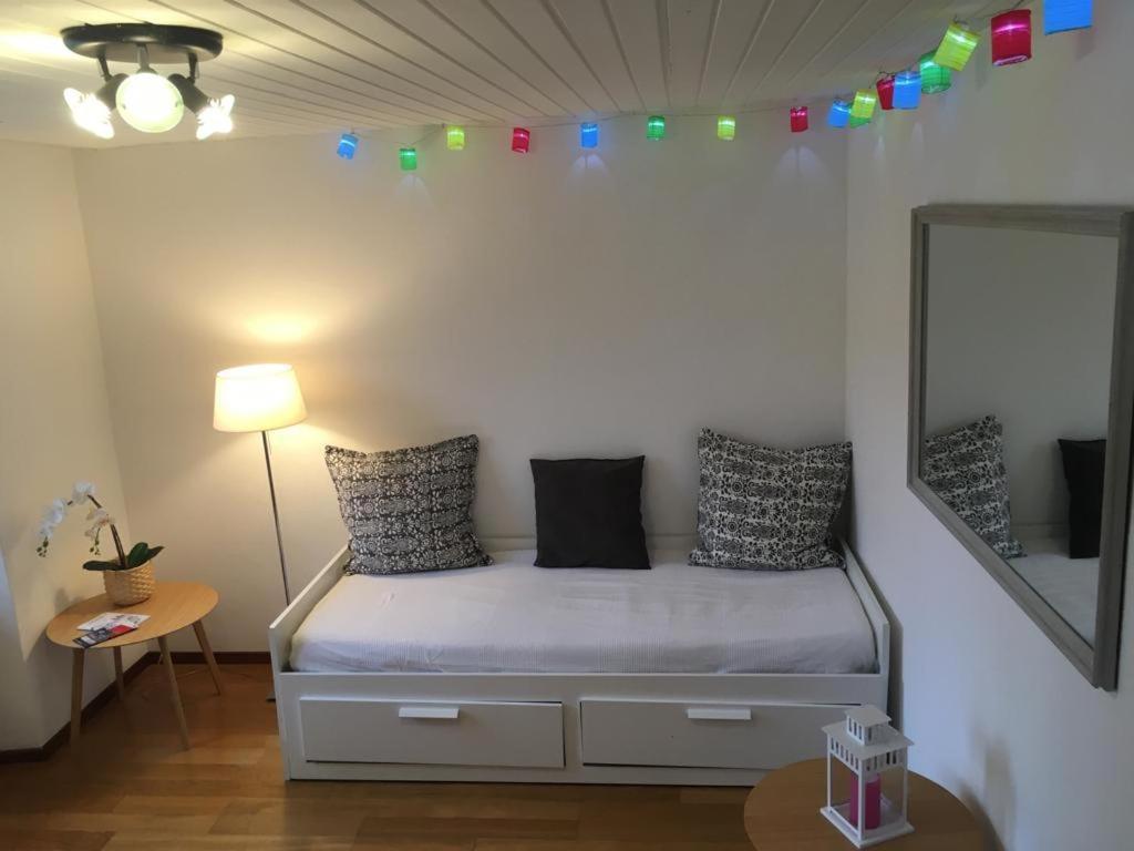 Parking voiture&Appartement 2pcs Lausanne centre Buitenkant foto